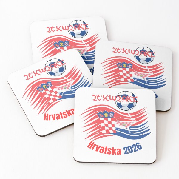 Item preview, Hrvatska 2026 Dizajn – Zastava i Kuna (Croatia Football Pride). designed and sold by printeGear.