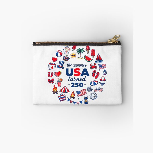 Item preview, Funny The Summer USA Turned 250 Shirt Patriotic 4th Of July 1776-2026 America 250th Anniversary Celebration designed and sold by CutOutIdols.
