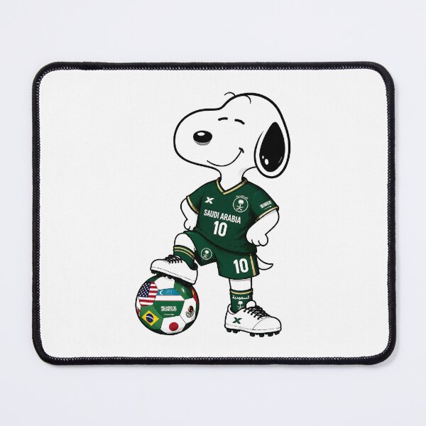 Item preview, WORLD CUP 2026 | Funny Snoopy Saudi Arabia Team | Soccer Fans designed and sold by Har-vee.