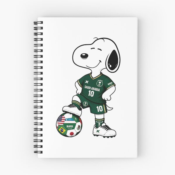 Item preview, WORLD CUP 2026 | Funny Snoopy Saudi Arabia Team | Soccer Fans designed and sold by Har-vee.
