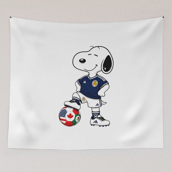 Item preview, WORLD CUP 2026 | Funny Snoopy Scotland Team | Soccer Fans designed and sold by Har-vee.