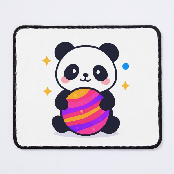 Item preview, Your World Matters Panda - Space Kawaii Sticker designed and sold by foryouandyours.
