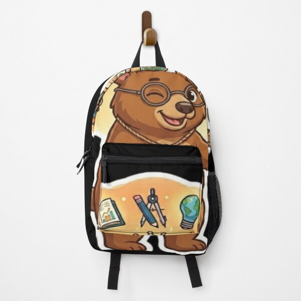 Item preview, Adventurous Bear with Lantern and Map Illustration designed and sold by DailySparks.