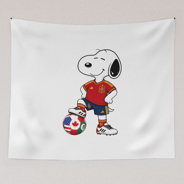 Item preview, WORLD CUP 2026 | Funny Snoopy Spain Team | Soccer Fans designed and sold by Har-vee.