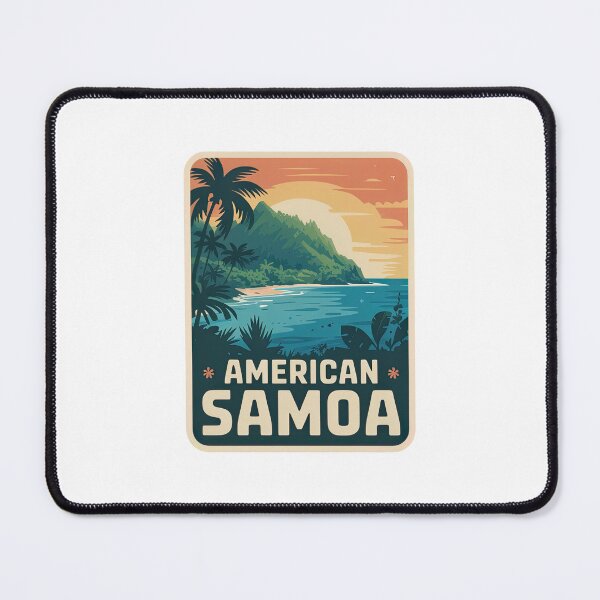 Item preview, National Park of American Samoa Vintage Travel Badge designed and sold by Teelogic.