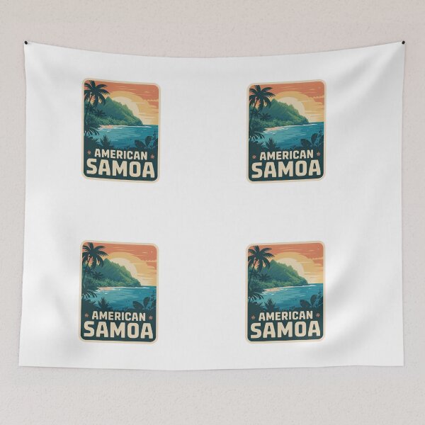 Item preview, National Park of American Samoa Vintage Travel Badge designed and sold by Teelogic.