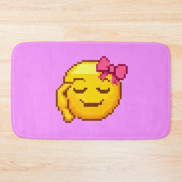 Item preview, Pixel Emoji With Bow designed and sold by tamsclub.