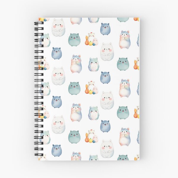 Item preview, Digital Kit: Clipart and Kawaii Watercolor Kitten Print designed and sold by Cyber Kids.