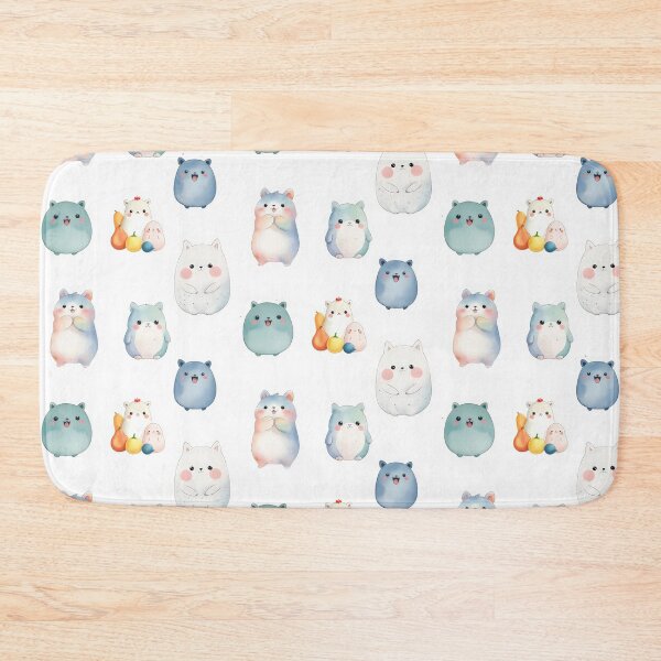 Item preview, Digital Kit: Clipart and Kawaii Watercolor Kitten Print designed and sold by Cyber Kids.