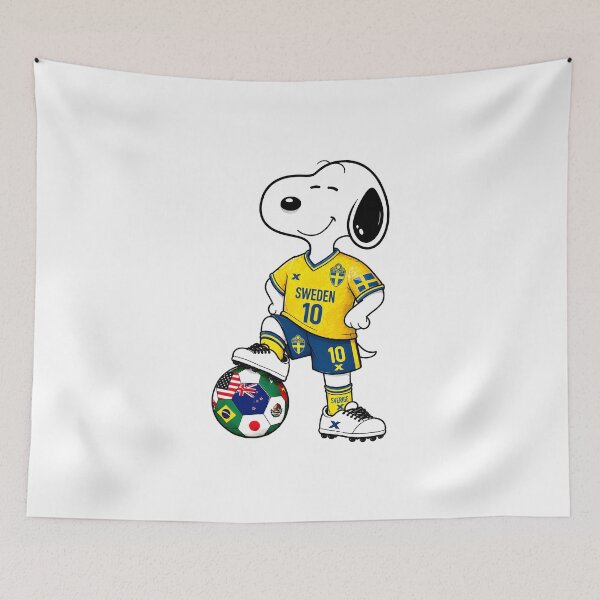 Item preview, WORLD CUP 2026 | Funny Snoopy Sweden Team | Soccer Fans designed and sold by Har-vee.