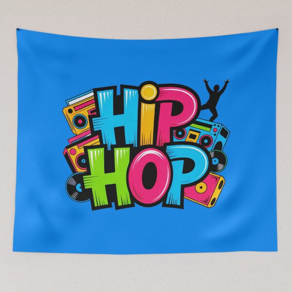 Item preview, Colorful Text Hip Hop  designed and sold by SteezeeStore.