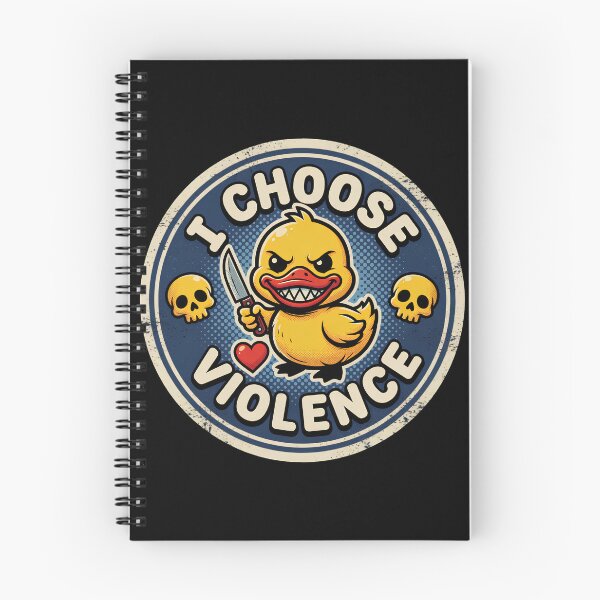 Item preview, I Choose Violence Angry Rubber Duck designed and sold by TshirtsOnline-.