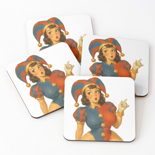 Item preview, Digital Jester Retro Pinup designed and sold by Cosplayvintage.