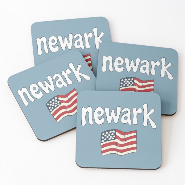 Aperçu de l'œuvre Newark, New Jersey, jolie silhouette pastel créée et vendue par HowToCanadian.