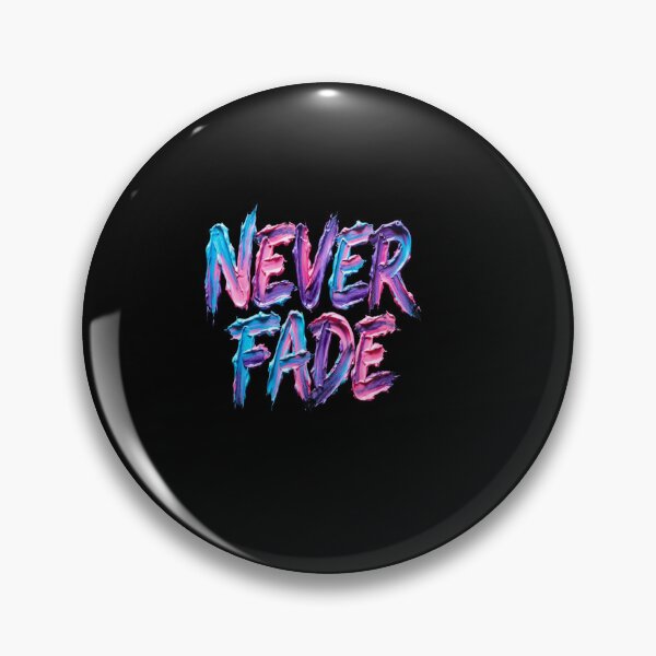 Item preview, Cyberpunk Never Fade Thick Impasto Text Graphic designed and sold by Pawar1999.