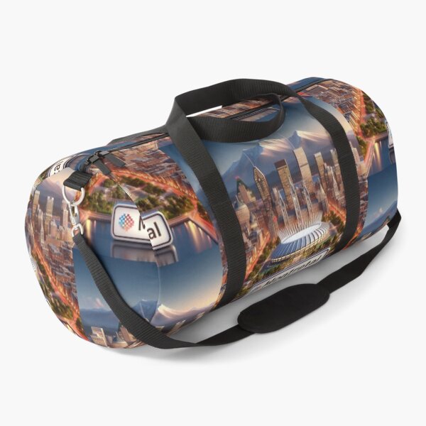 Item preview, Montreal Icons Stunning 3D Skyline Label designed and sold by PaintMeWorld.