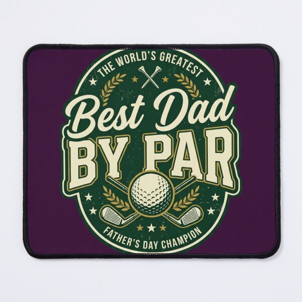Item preview, Best Dad By Par Retro Golf Father's Day designed and sold by PACS0011.