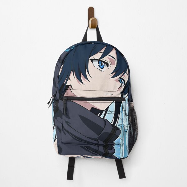 Item preview, Portrait - Anime woman dreamy profile blue sky designed and sold by AnimeShin.