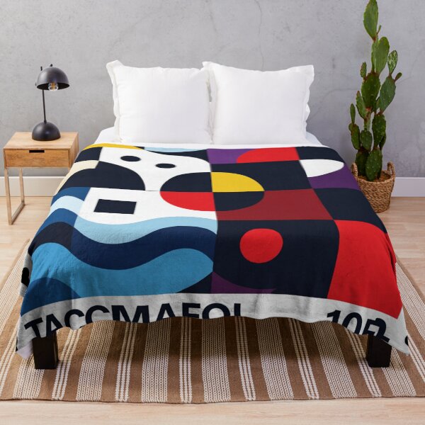 Item preview, abstract 5 stamp colorful geometric abstract design designed and sold by SmashingDeals.