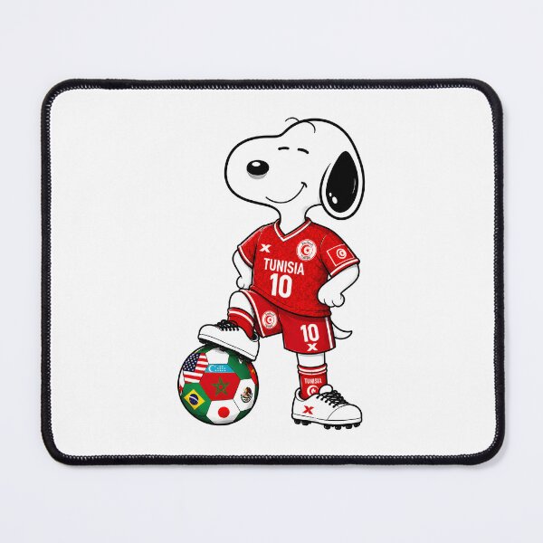 Item preview, WORLD CUP 2026 | Funny Snoopy Tunisia Team | Soccer Fans designed and sold by Har-vee.