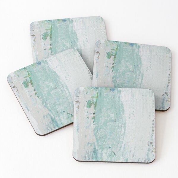 Item preview, Summer Sea Abstract Light Bright Blue Green designed and sold by BuckaBaby.