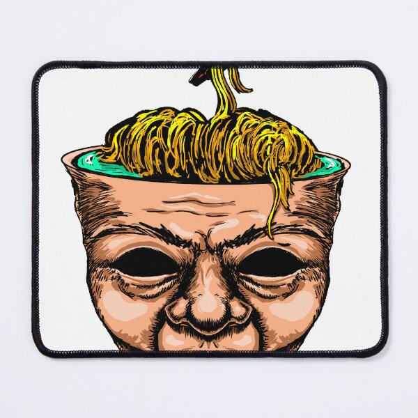 Item preview, Ramen Brain — Dark Surreal Food Art designed and sold by Prazz.