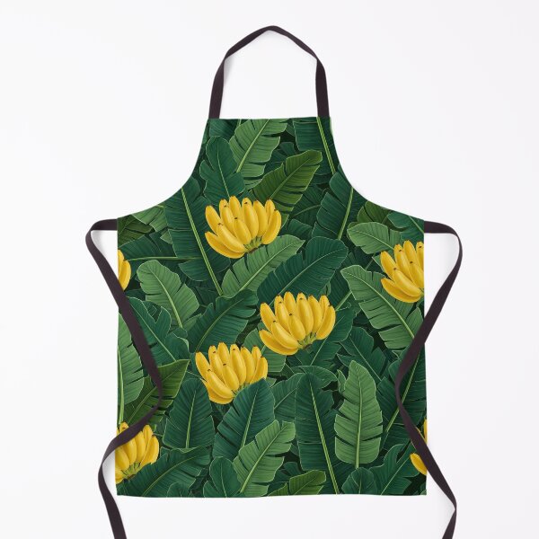 Item preview, Tropical Paradise: Seamless Banana Leaf & Fruit Pattern designed and sold by krazzyremo.