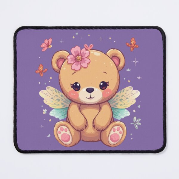 Item preview, Flower Fairy Bear Kawaii Sticker designed and sold by Stylestickers55.