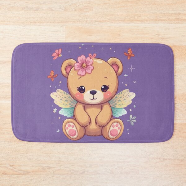 Item preview, Flower Fairy Bear Kawaii Sticker designed and sold by Stylestickers55.