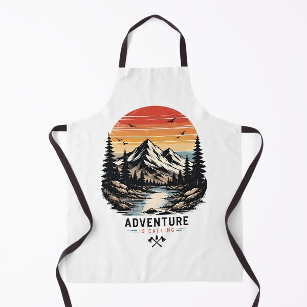 Item preview, Adventure Calling Wilderness Mountain Escape designed and sold by Amr Siam.