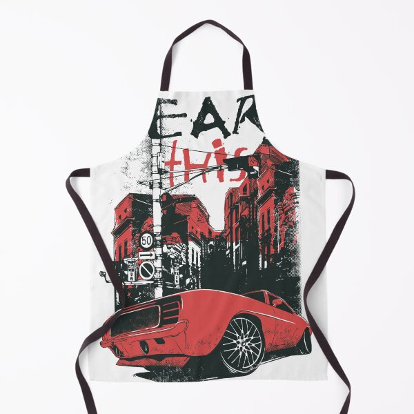 Item preview, Fear This - Vintage Red Muscle Car Streetwear designed and sold by Redvibeco.