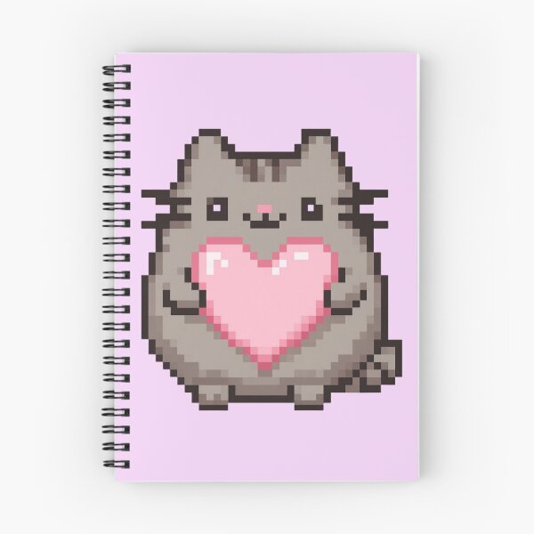 Item preview, Pixel Cat With Heart designed and sold by tamsclub.
