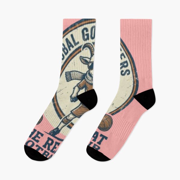 Item preview, The Real GOAT Football Club Vintage Retro Soccer designed and sold by Dream Weave Studio.
