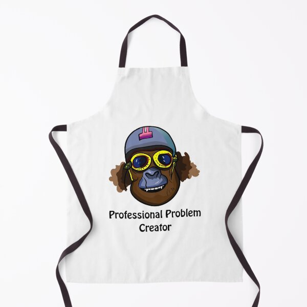 Item preview, Professional Problem Creator Monkey Funny Animal Humor Design designed and sold by AM.87.