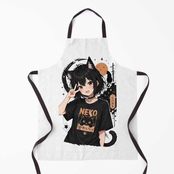 Item preview, Neko Kawaii Anime Cat Aesthetic designed and sold by Amr Siam.