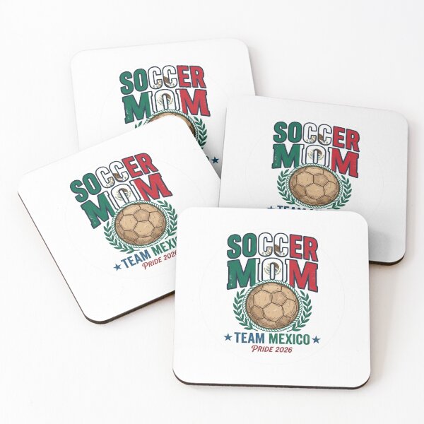 Item preview, Vintage Mexico Soccer Mom Retro Mexican Flag Football Fan designed and sold by Fatomfatom.