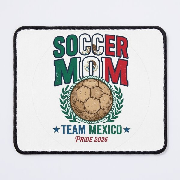 Item preview, Vintage Mexico Soccer Mom Retro Mexican Flag Football Fan designed and sold by Fatomfatom.