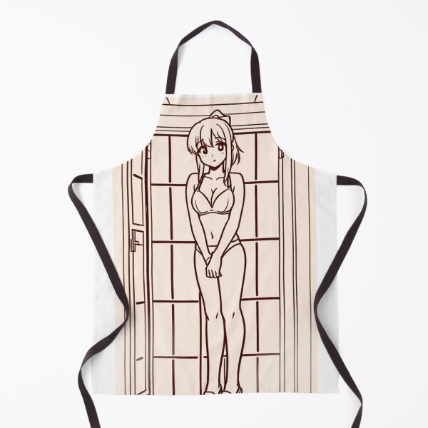 Item preview, Portrait - Anime woman in elegant lingerie designed and sold by AnimeShin.