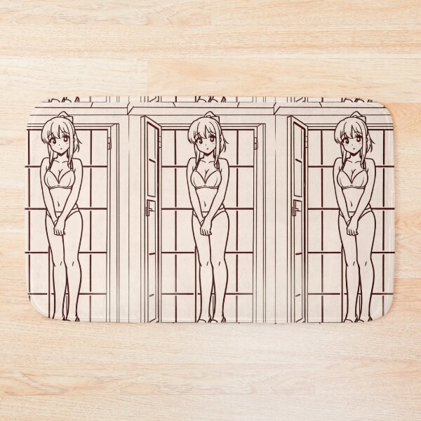 Item preview, Portrait - Anime woman in elegant lingerie designed and sold by AnimeShin.