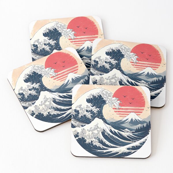 Item preview, Great Wave Japanese Ocean Landscape designed and sold by Amr Siam.