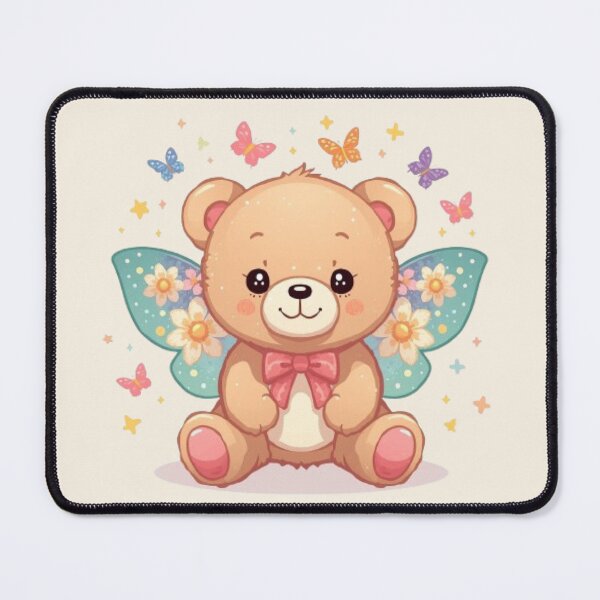 Item preview, Flower Fairy Bear Kawaii Sticker designed and sold by Stylestickers55.