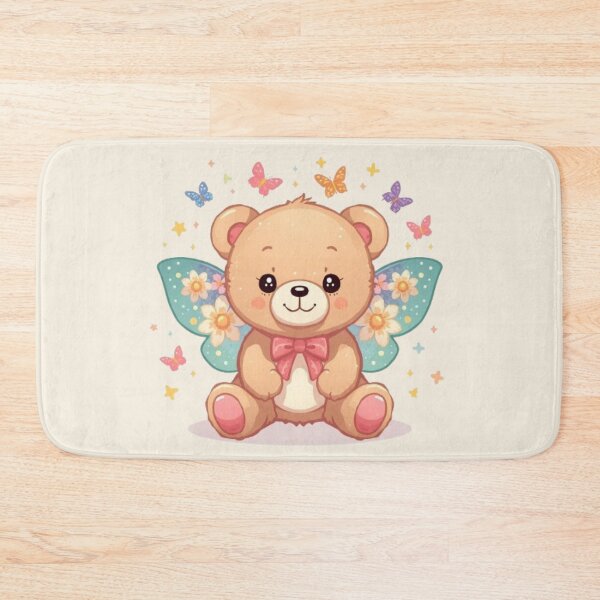 Item preview, Flower Fairy Bear Kawaii Sticker designed and sold by Stylestickers55.