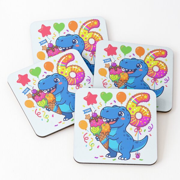 Item preview, 6th T-rex birthday dino lover designed and sold by Tronstell.