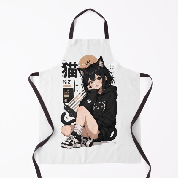 Item preview, Neko Mode Kawaii Cat Girl designed and sold by Amr Siam.
