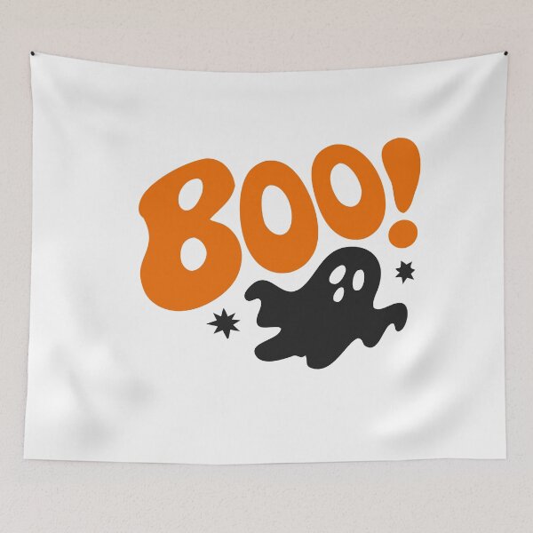 Item preview, Boo! Cute Retro Halloween Ghost Spooky Season Design designed and sold by Glotify.