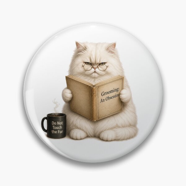 Item preview, Funny Persian Cat Book Lover designed and sold by Gentlestate.