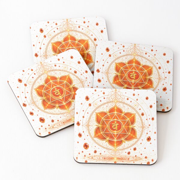 Item preview, Sacral Chakra - Crystals, Sacred Geometry, Yoga designed and sold by SippingOnNectar.