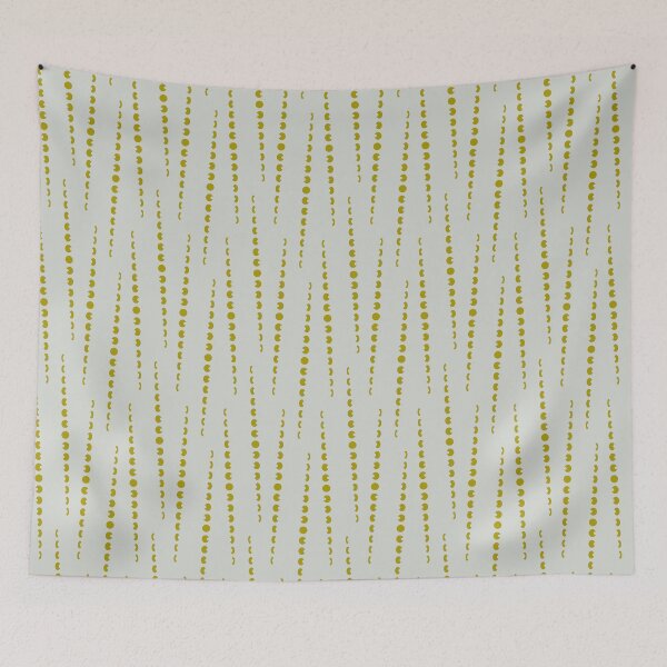 Item preview, Orbit Wave Moon Pattern | Minimal Geometric Abstract Design_GOLD_3 designed and sold by RafenStein.