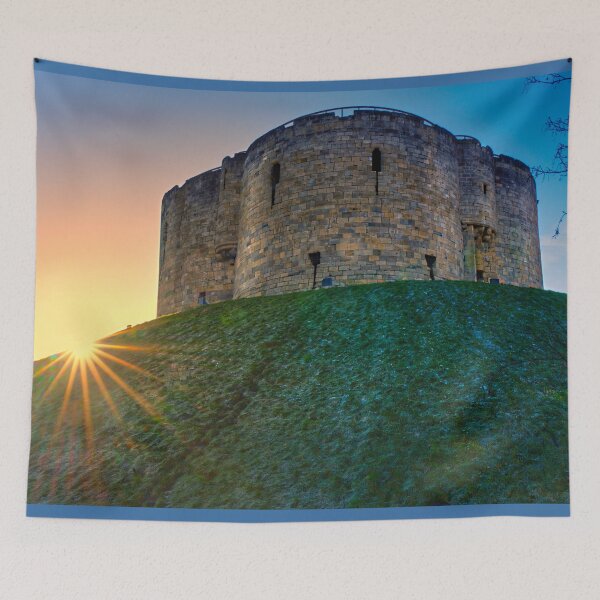 Item preview, Cliffords Tower Sunset designed and sold by Alisonchambers2.