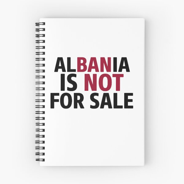 Item preview, ALBANIA IS NOT FOR SALE designed and sold by Carlis Designs.